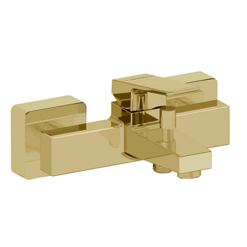 Artema Minimax Square Banyo Bataryası Soft Altın A4352074