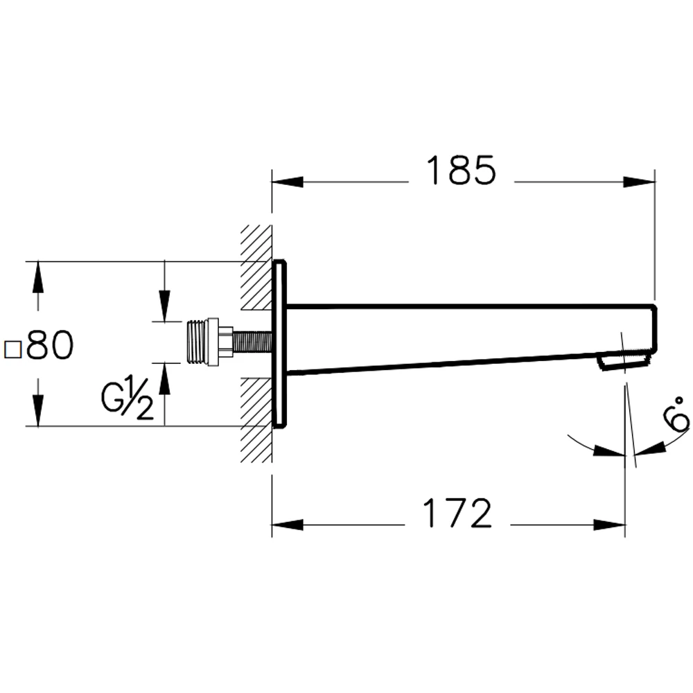Artema Minimax Square Çıkış Ucu - A43598 2