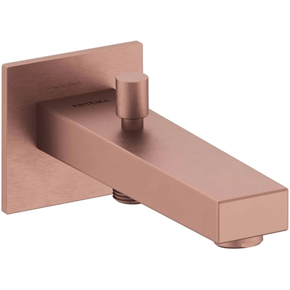 Artema Minimax Square El Duşu Çıkışlı Fırçalı Bakır Çıkış Ucu - A4359524