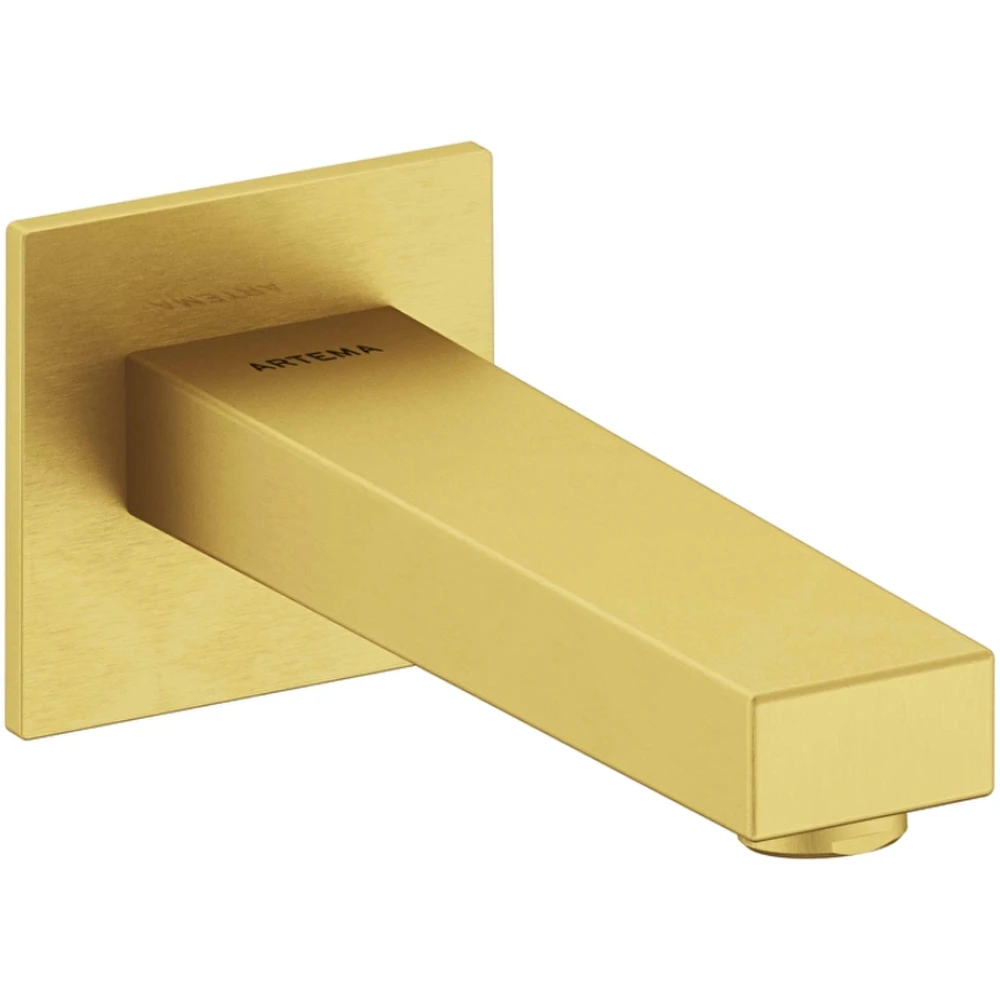 Artema Minimax Square Fırçalı Altın Çıkış Ucu - A4359825