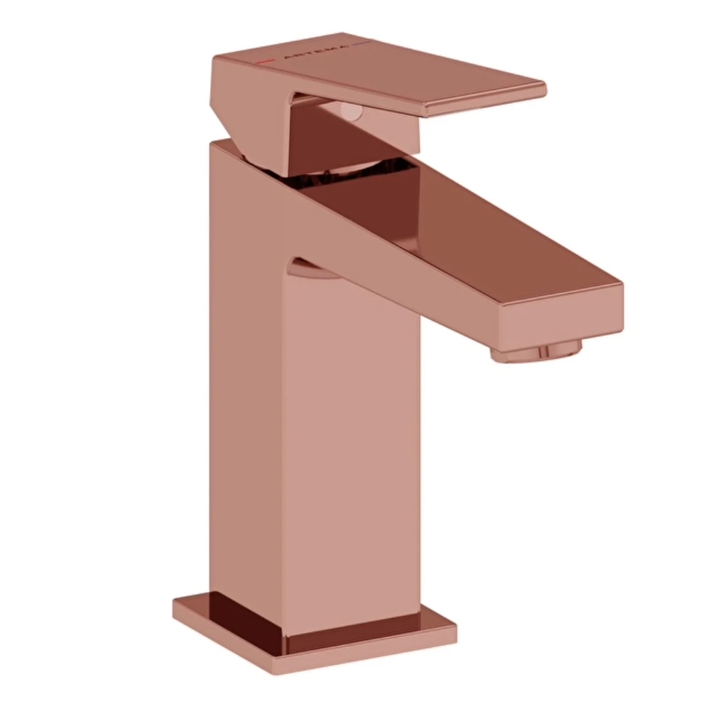 Artema Minimax Square Lavabo Bataryası Soft Bakır A4372029