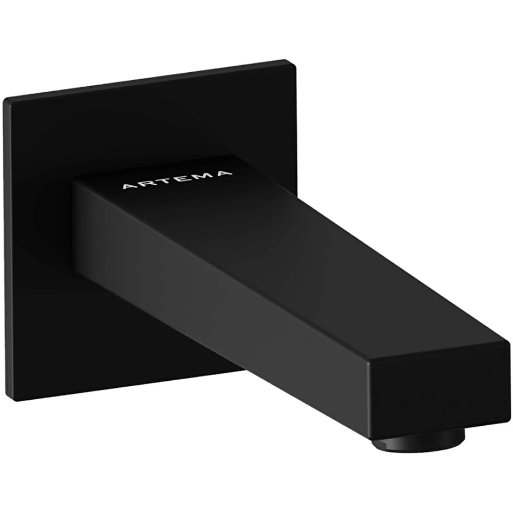 Artema Minimax Square Mat Siyah Çıkış Ucu - A4359836
