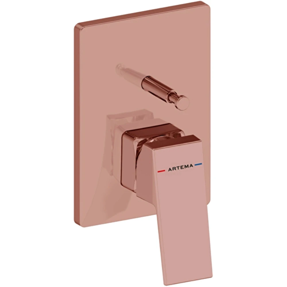 Artema Minimax Square Soft Bakır Ankastre Banyo Bataryası - A4373229