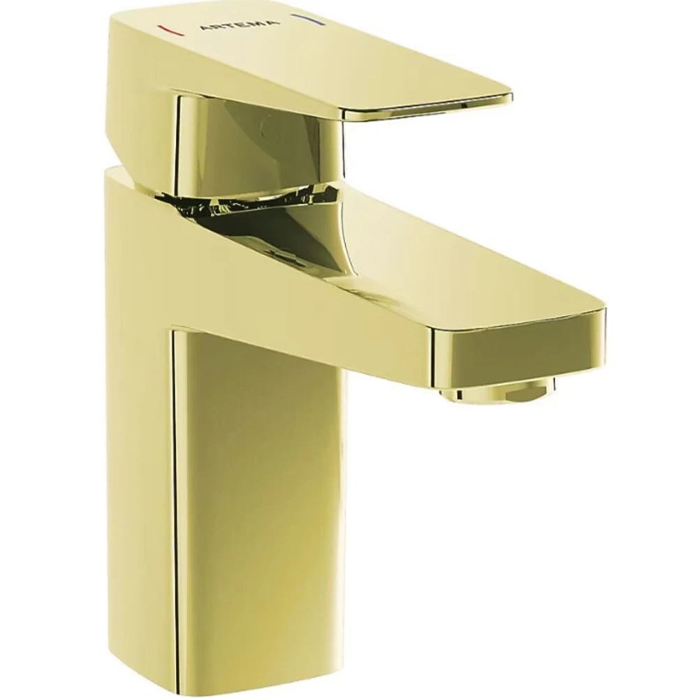 Artema Root Square Altın Lavabo Bataryası - A4273223