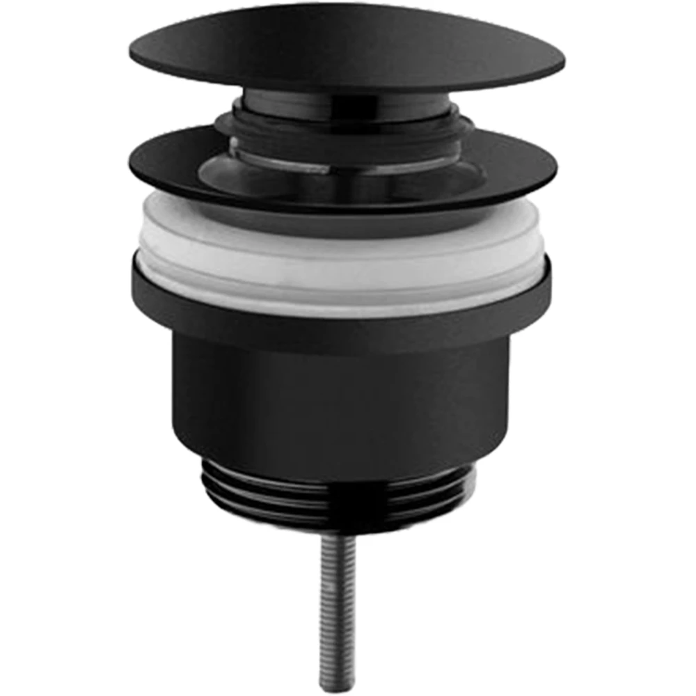 Artema Universal Basmalı Yuvarlak Mat Siyah Lavabo Süzgeci - A4514936