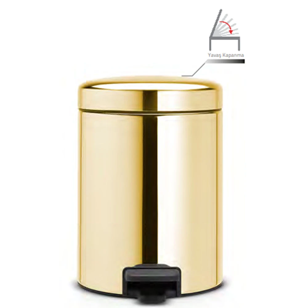 Brabantia 3 Lt Pedallı Altın Çöp Kovası