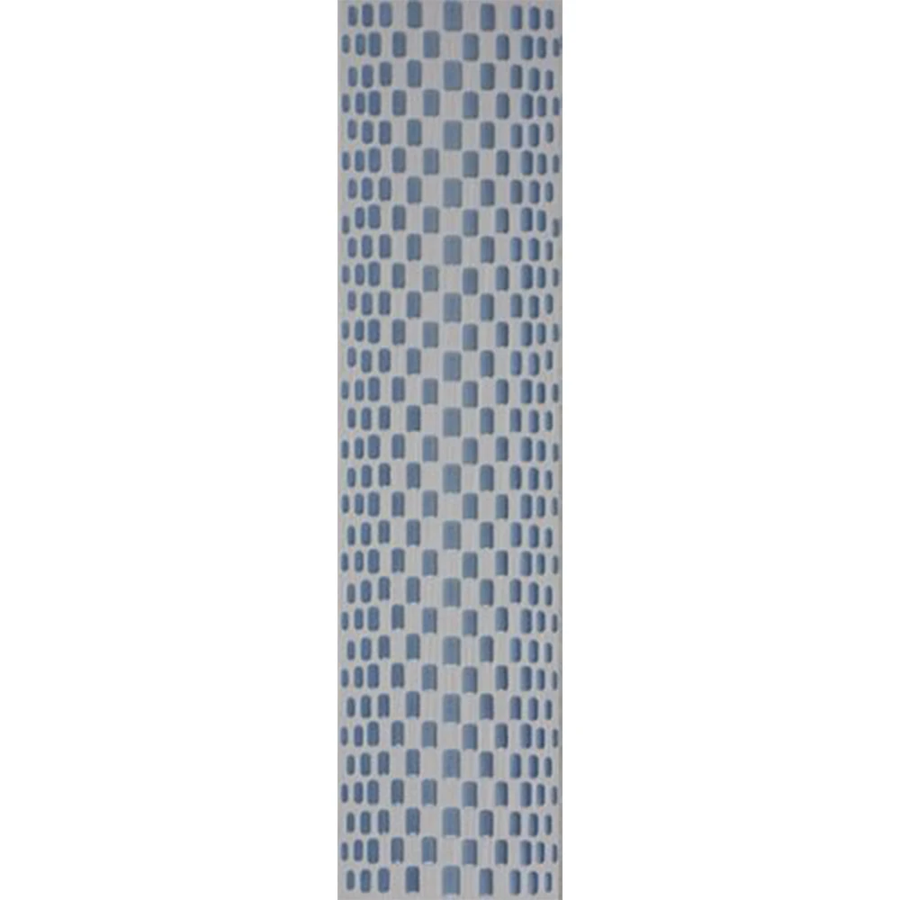 Çanakkale Seramik Cam-6563 Marina Geometrik Bordür Beyaz 15x60