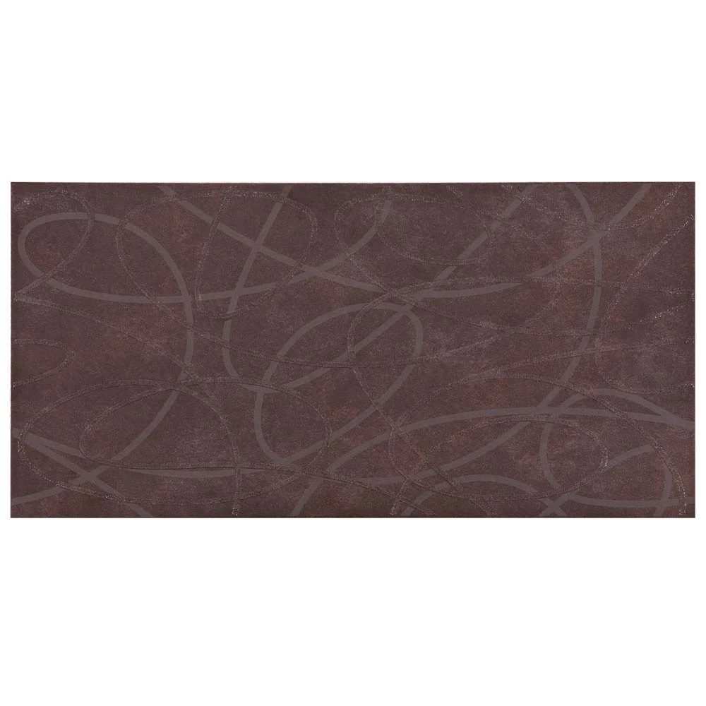 Çanakkale Seramik Dek-6603 Premium Stilize Full Dekor Kahve 30x60