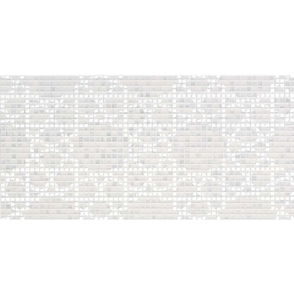 Çanakkale Seramik Dek-6621 Sema Full Dekor Platin Beyaz 30x60