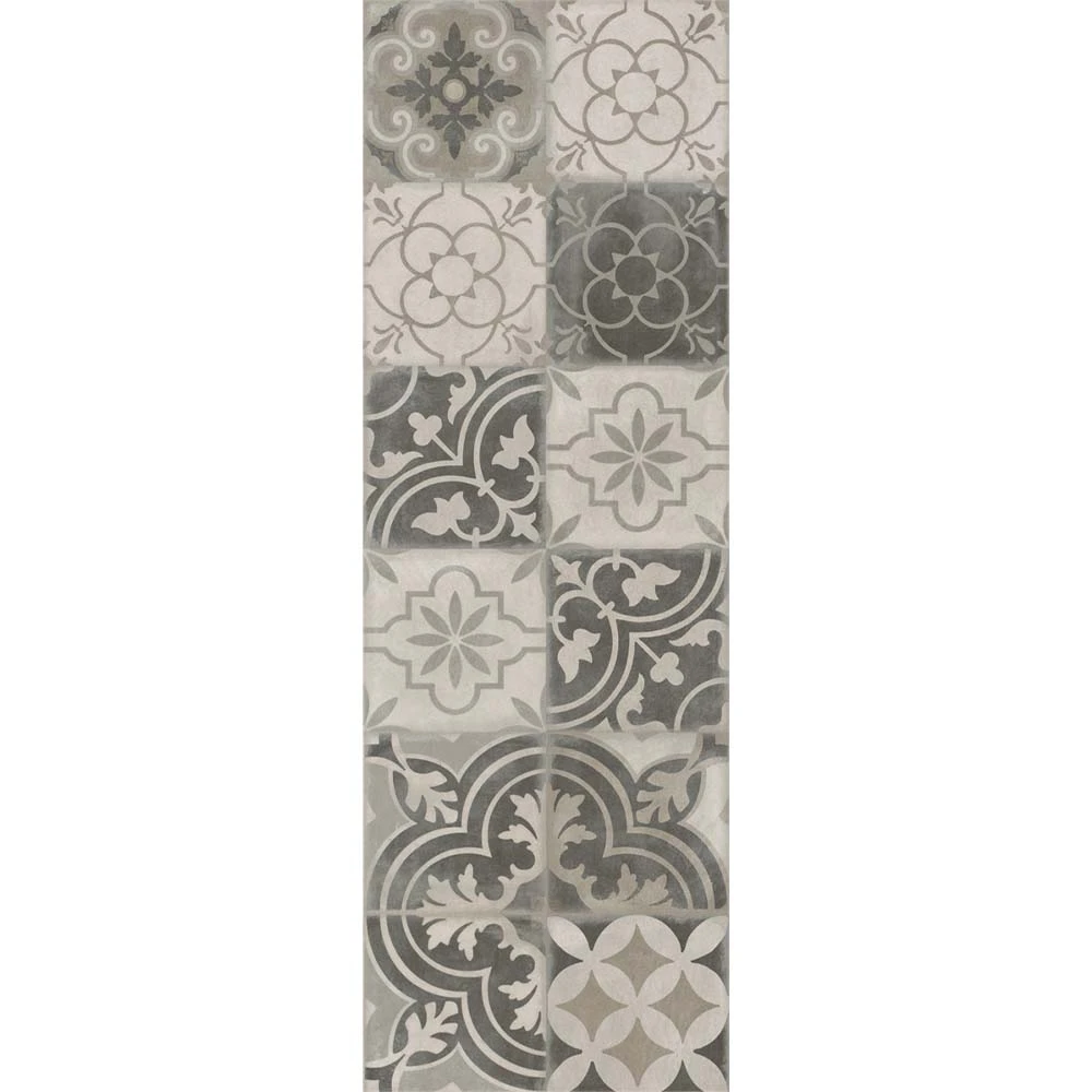 Çanakkale Seramik Rm-6282R Hued Patchwork Dekor Rek.Li 30X90 R
