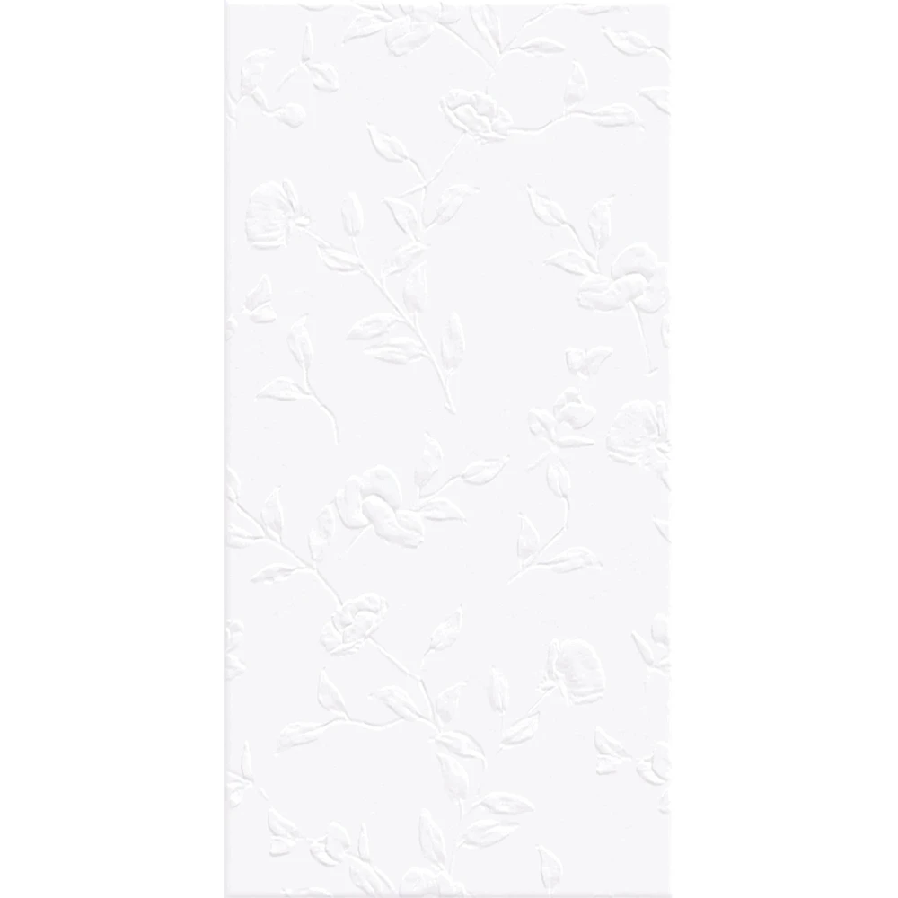Çanakkale Seramik Rm-8774 Peony Beyaz Çicek Dekor 30x60