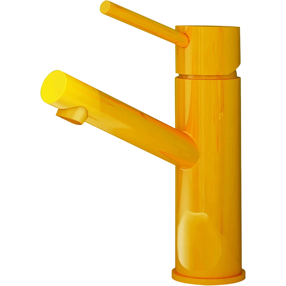 Creavit Ducky Ficus Sarı Lavabo Bataryası