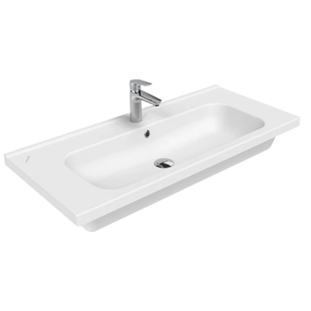 Creavit İdeal 100 Cm Etajerli Lavabo 2