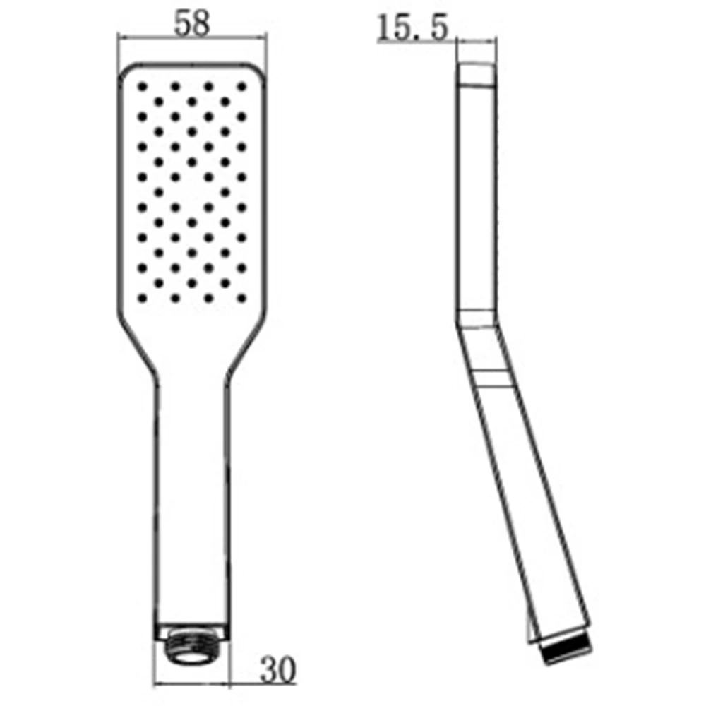Creavit Kare El Duşu Seti - DS.SH120 2
