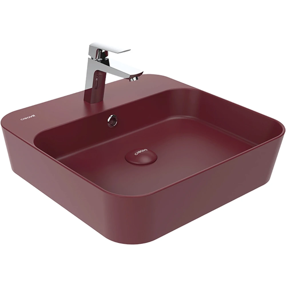 Creavit Loop 45 Cm Kare Berry Çanak Lavabo