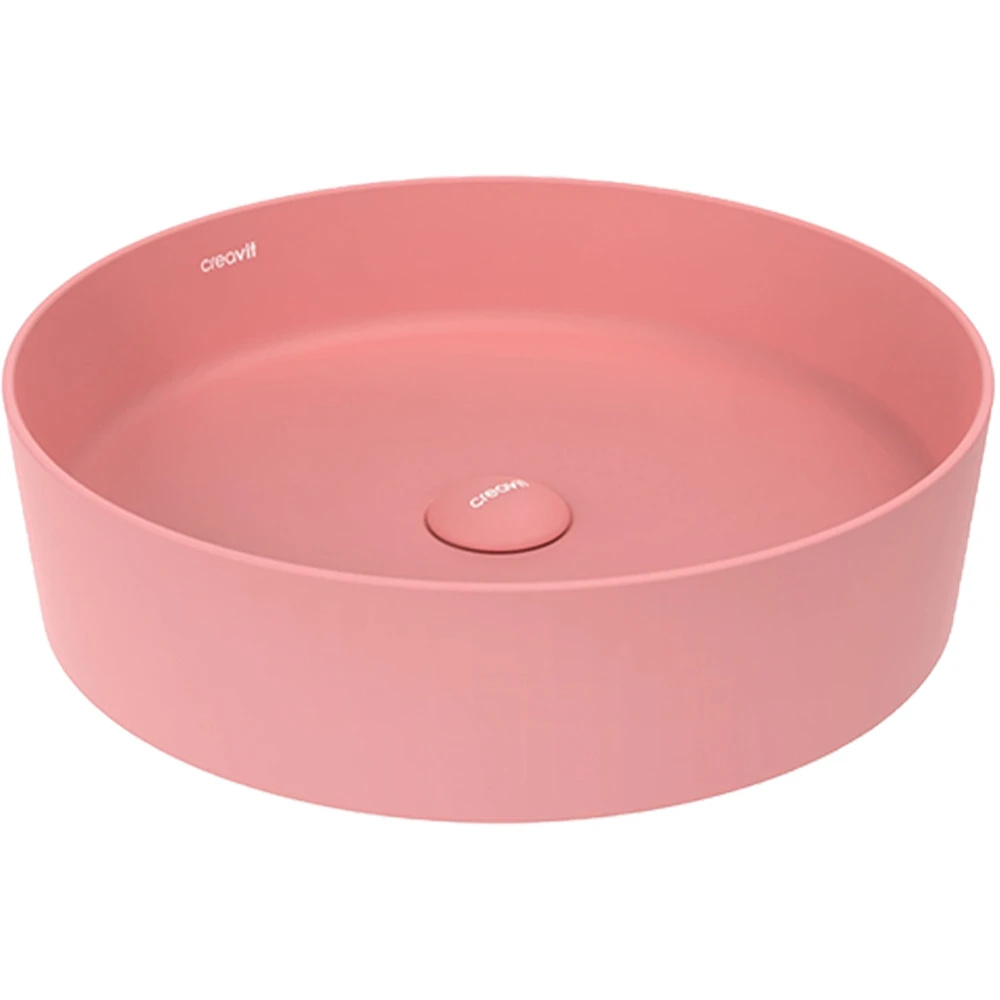 Creavit Loop 45 Cm Yuvarlak Sakura Çanak Lavabo - LP145
