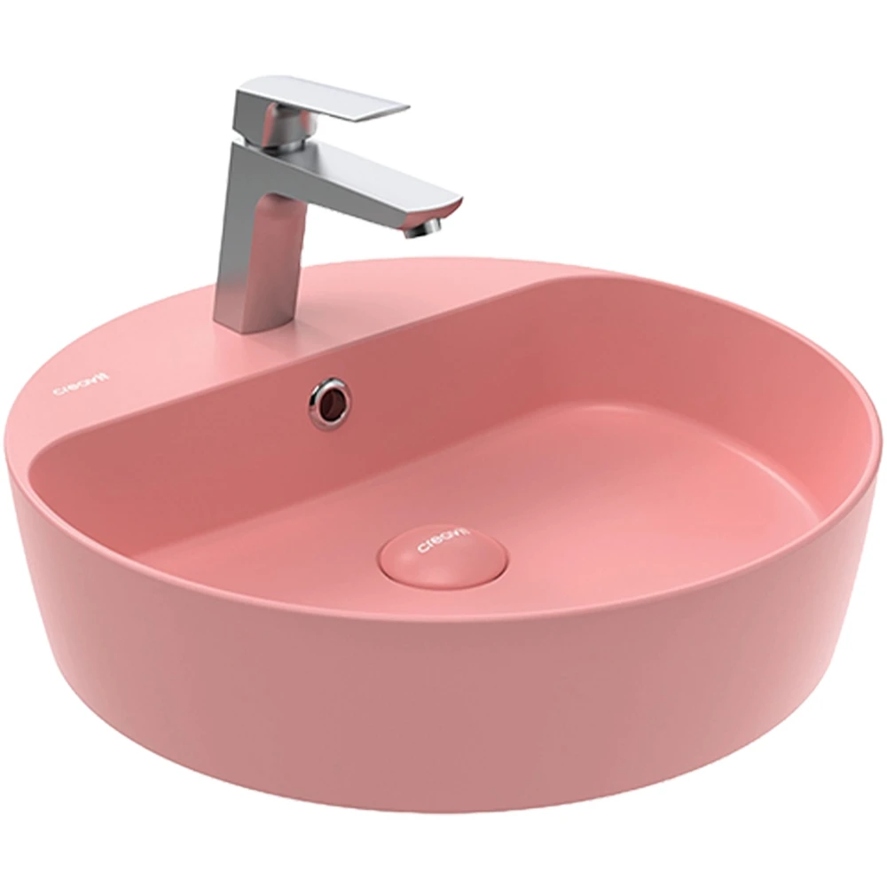 Creavit Loop 45 Cm Yuvarlak Sakura Çanak Lavabo - LP146