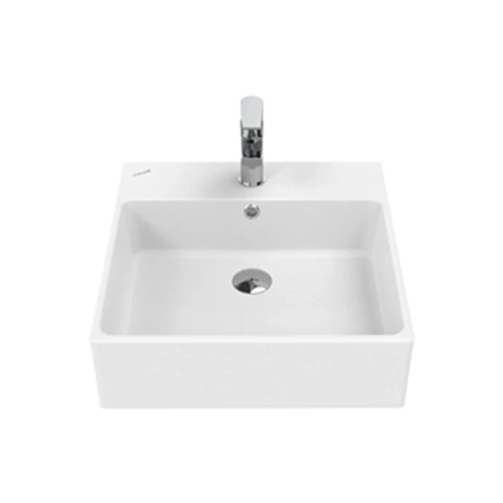 Creavit Next 50 Cm Kare Tezgahüstü Lavabo 2
