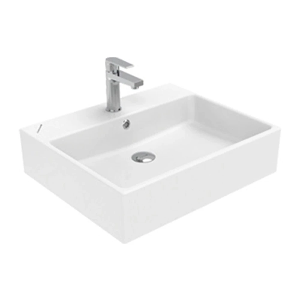 Creavit Next 60 Cm Kare Tezgahüstü Lavabo