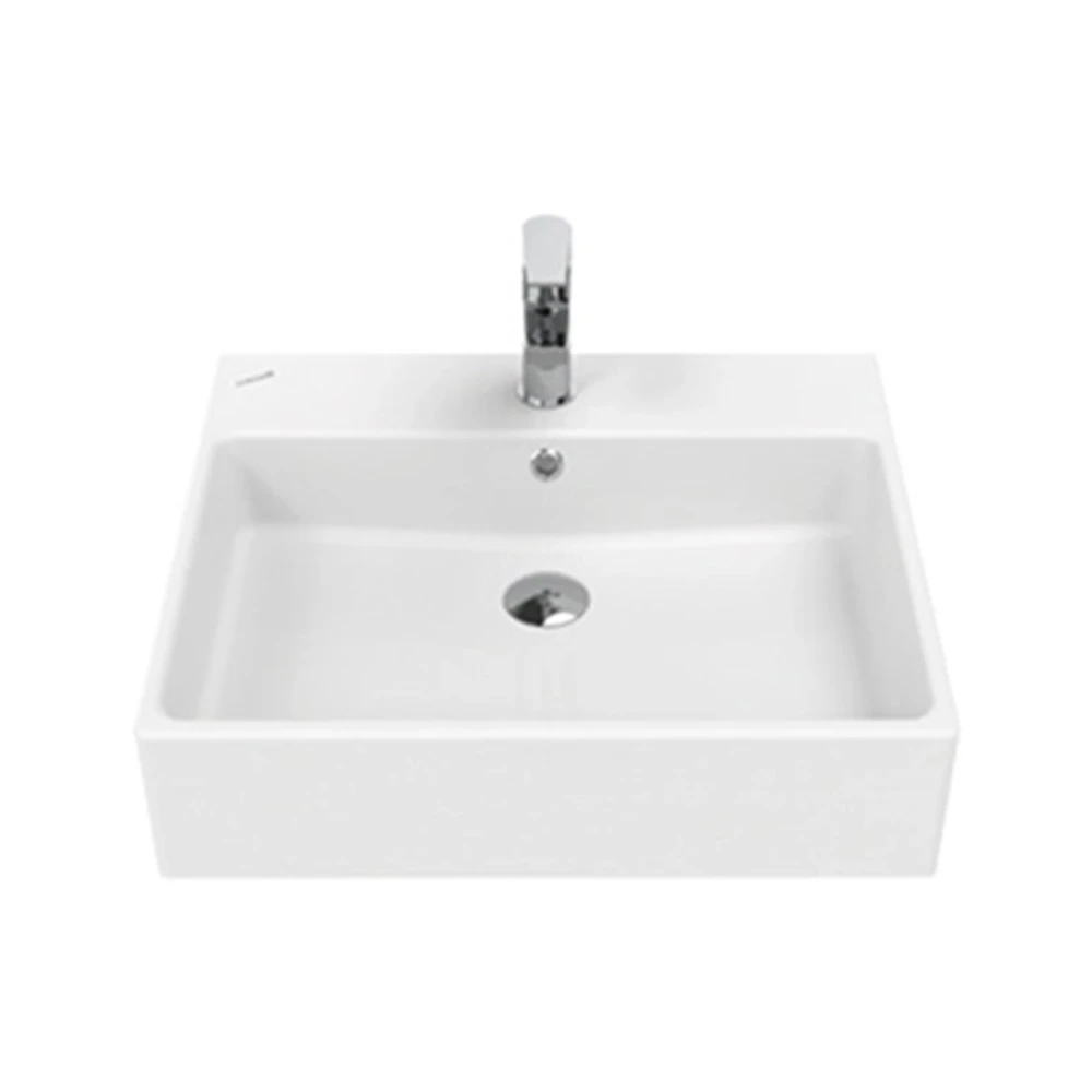 Creavit Next 60 Cm Kare Tezgahüstü Lavabo 2
