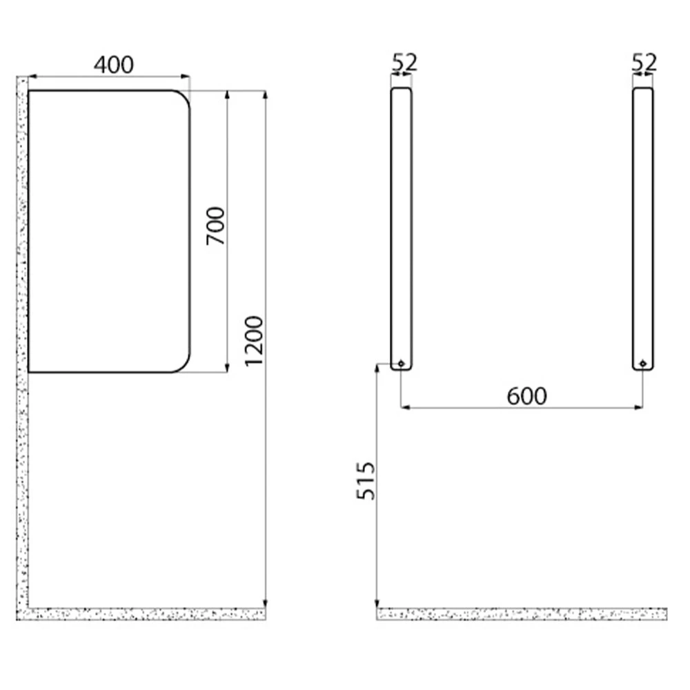 Creavit Pisuvar Ara Bölme TP690-00CB00E-0000 2