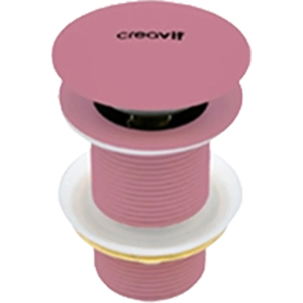 Creavit Pop-Up Taşmasız Sakura Lavabo Sifon Başlığı