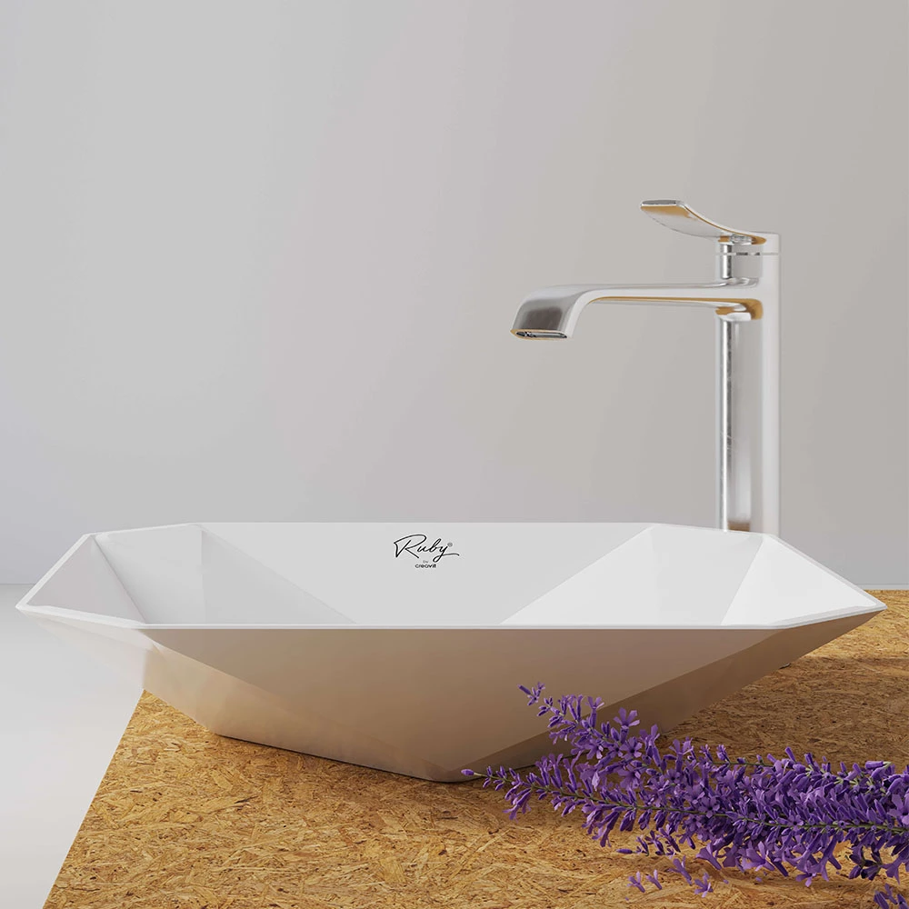 Creavit Ruby 40 Cm Tezgahüstü Lavabo 2