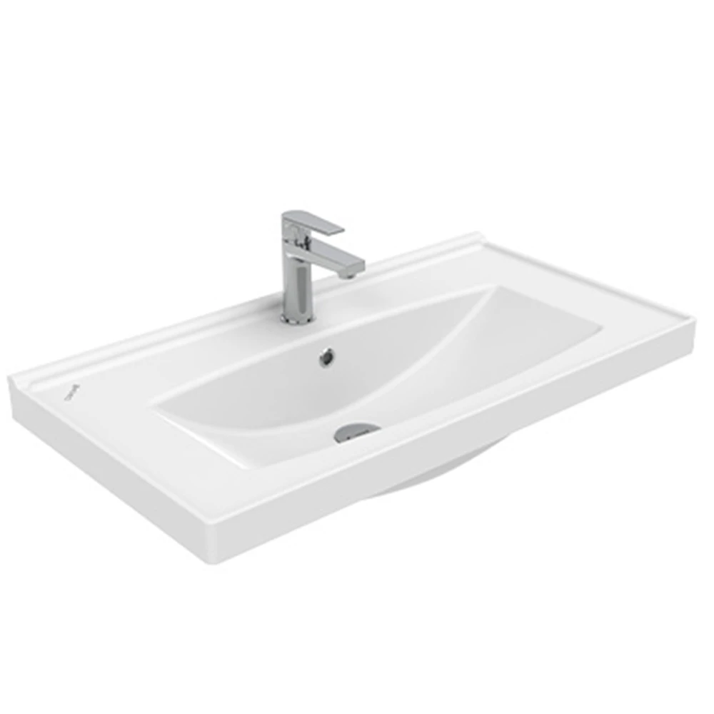 Creavit Sera 85 Cm Etajerli Lavabo 2