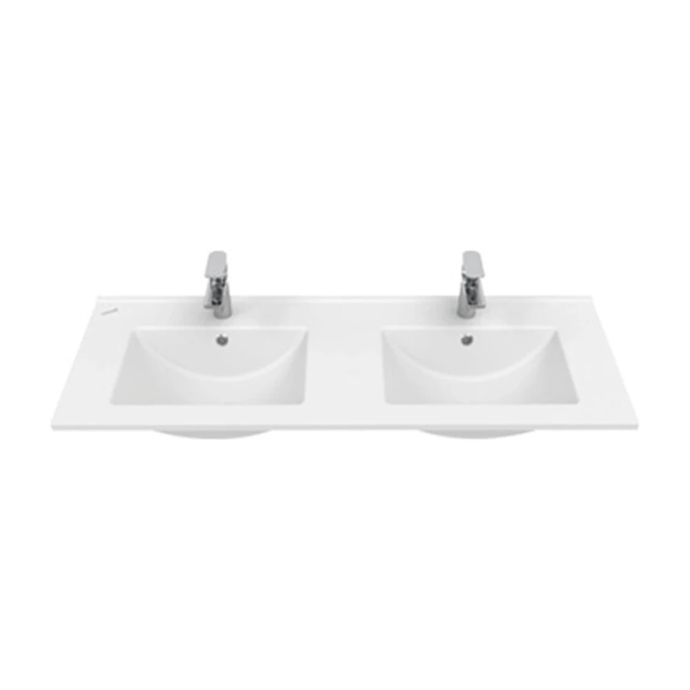 Creavit Su 121 Cm Çiftli Etajerli Lavabo