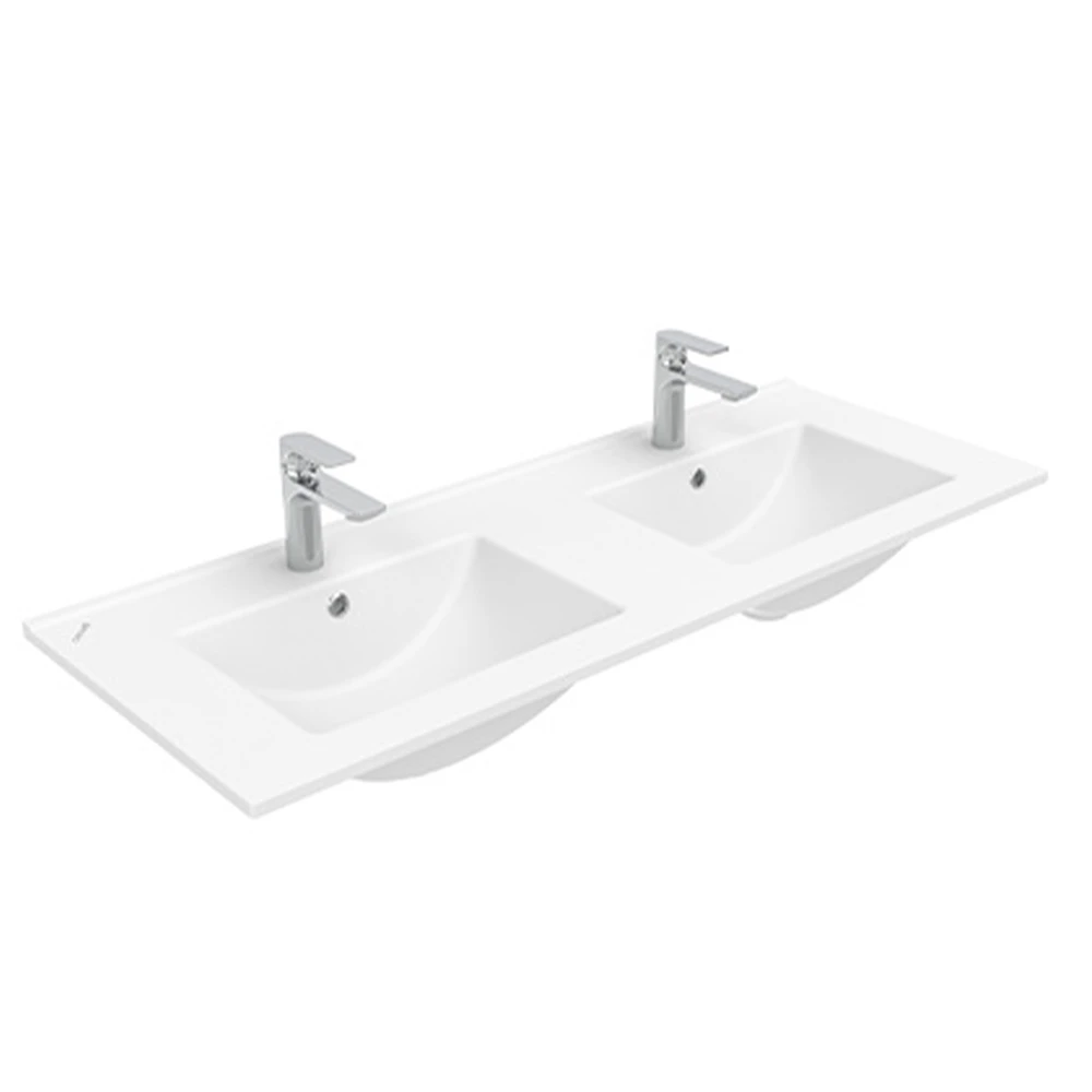 Creavit Su 121 Cm Çiftli Etajerli Lavabo 2