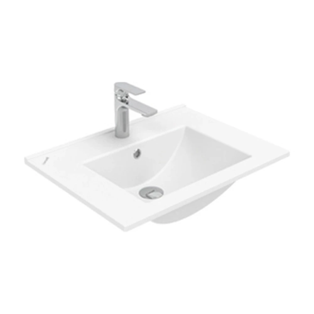 Creavit Su 60 Cm Etajerli Lavabo 2