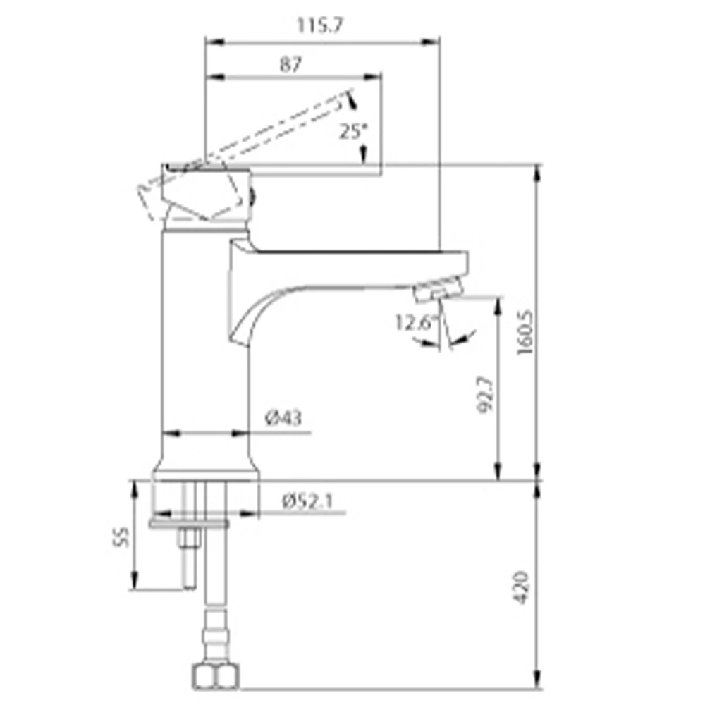 Creavit Vega Lavabo Bataryası - BT.VG1840 2