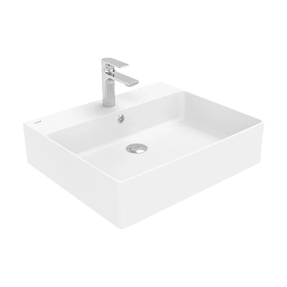 Creavit Volga 50x60 Cm Kare Tezgahüstü Lavabo