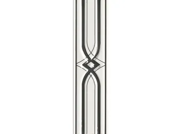 Çanakkale Seramik Der-8433 R J Adore Beyaz Bordür Platin 8x30 R
