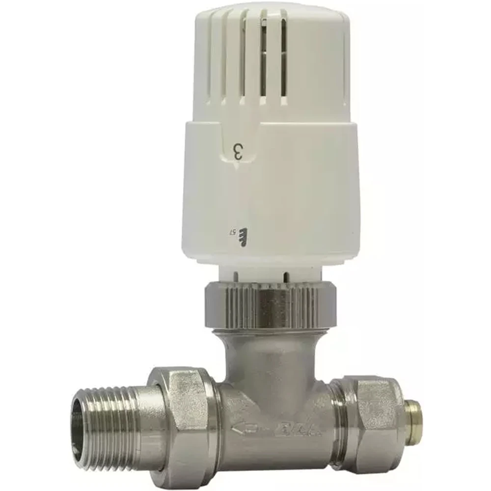 Eca 1/2 Pex Düz Termostatik Radyatör Valfi - 602120779