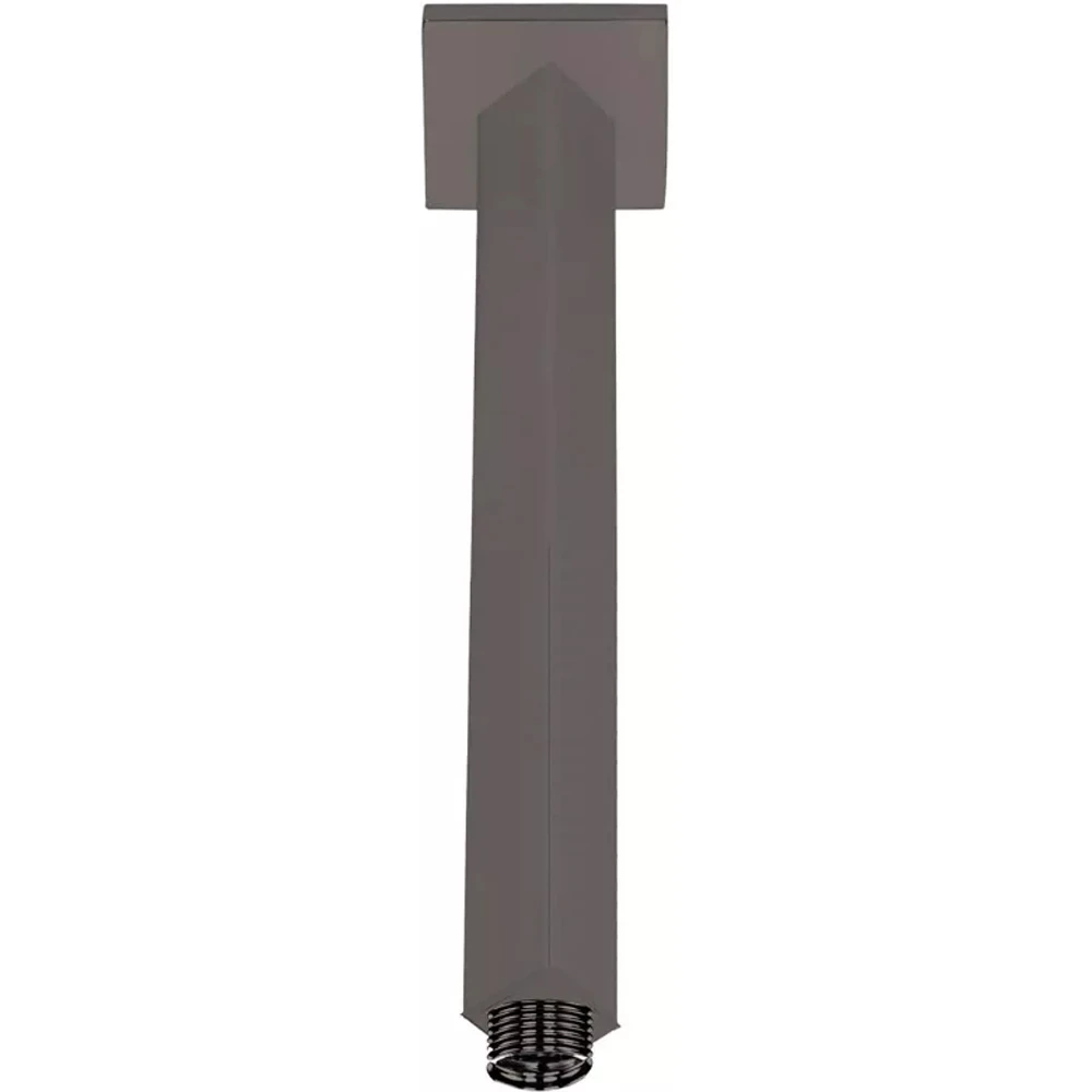 Eca 168 Mm Kare Tavandan Mat Antrasit Duş Başlığı Borusu - 102126700C5