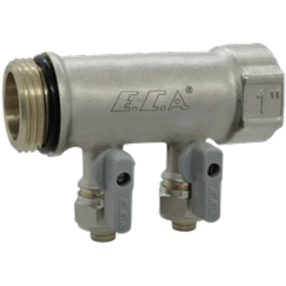 Eca 2 Çıkışlı Modüler Mini Vanalı Kollektör - 601026300