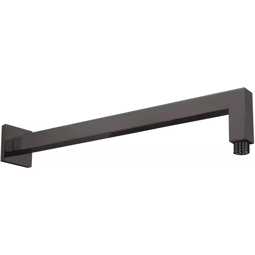 Eca 400 Mm Kare Duvardan Mat Antrasit Duş Başlığı Borusu - 102126148C5