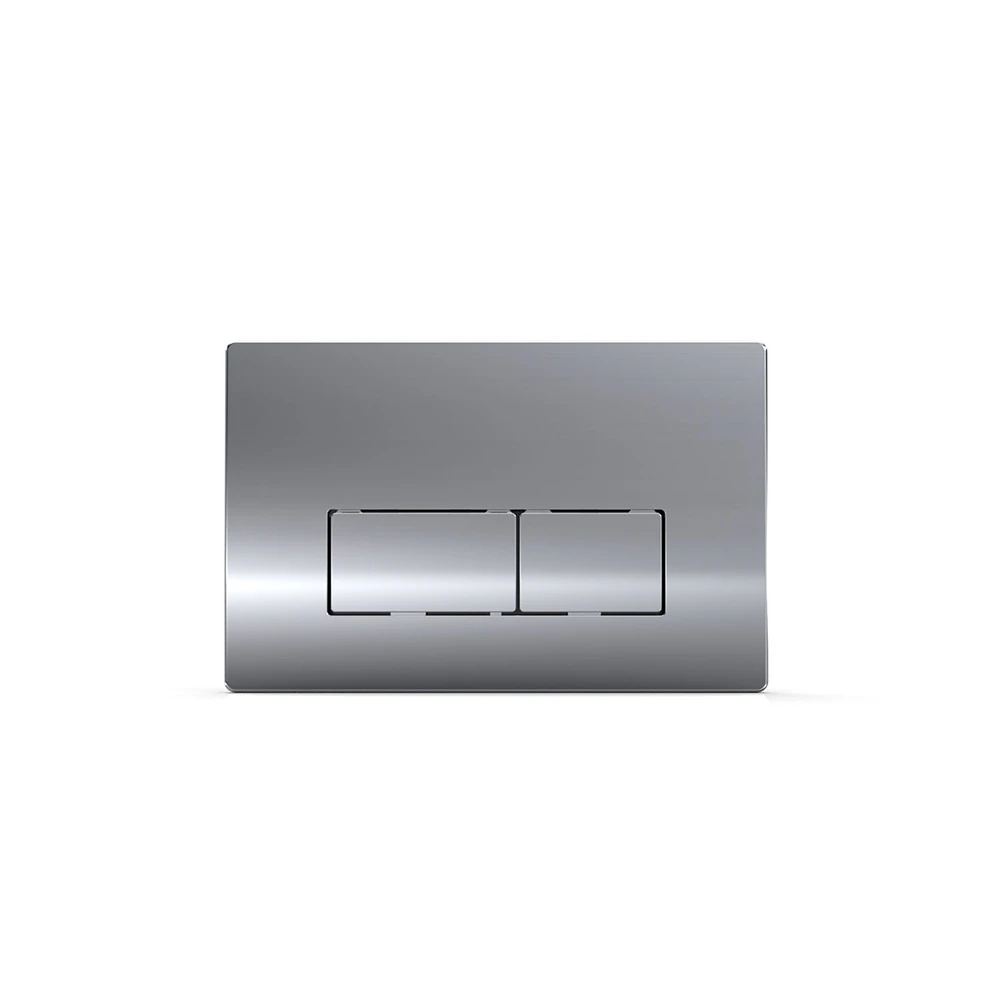 Eca Easy Parlak Krom (Metal Kaplama) Dikdörtgen Gömme Rezervuar Paneli P580120