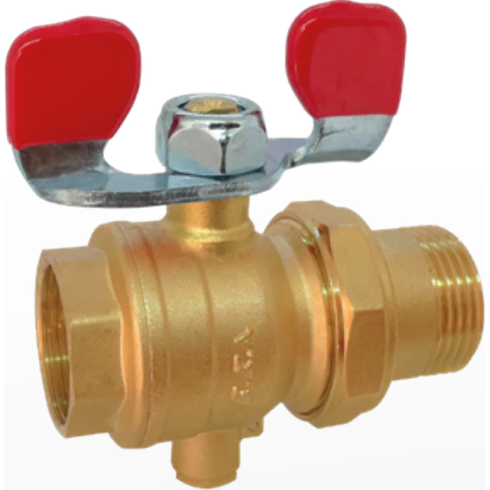 Eca Kırmızı Kol Termokupl Çıkışlı Küresel Valf - 601027416