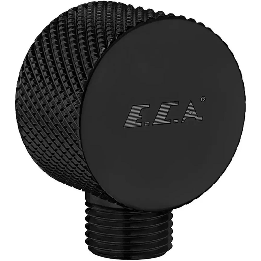 Eca Life Mat Siyah Duş Çıkış Dirseği - 102199917C1
