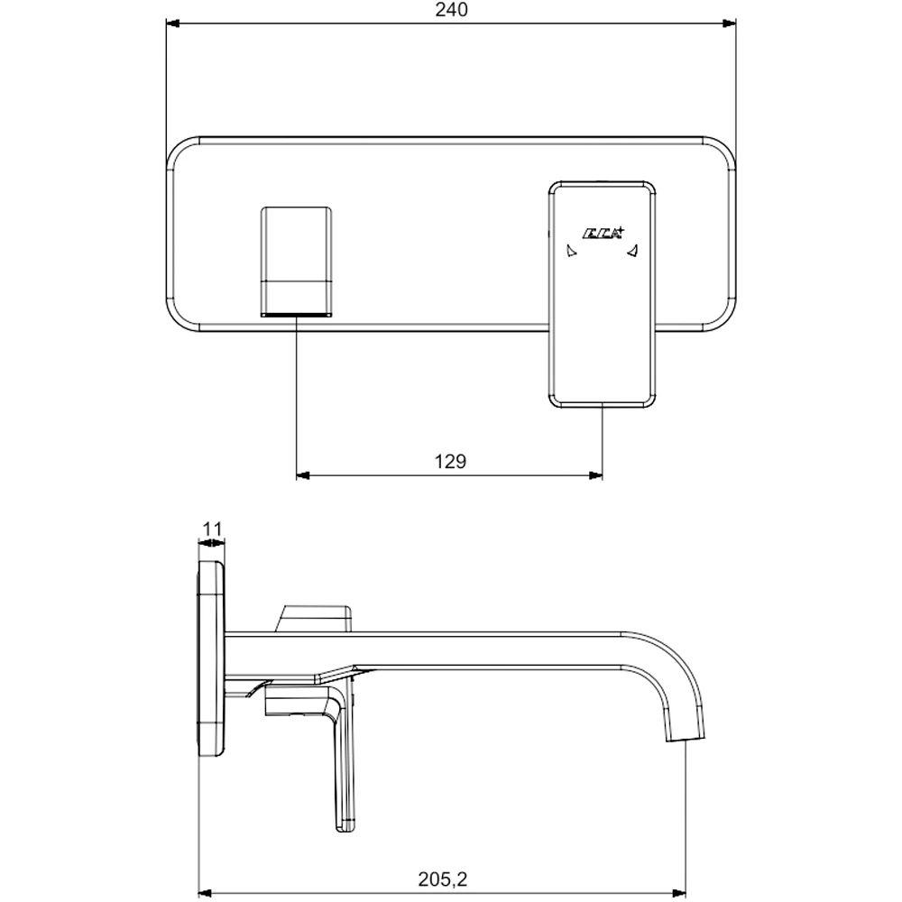 Eca Royal Ankastre Lavabo Bataryası - 102167629-K 2