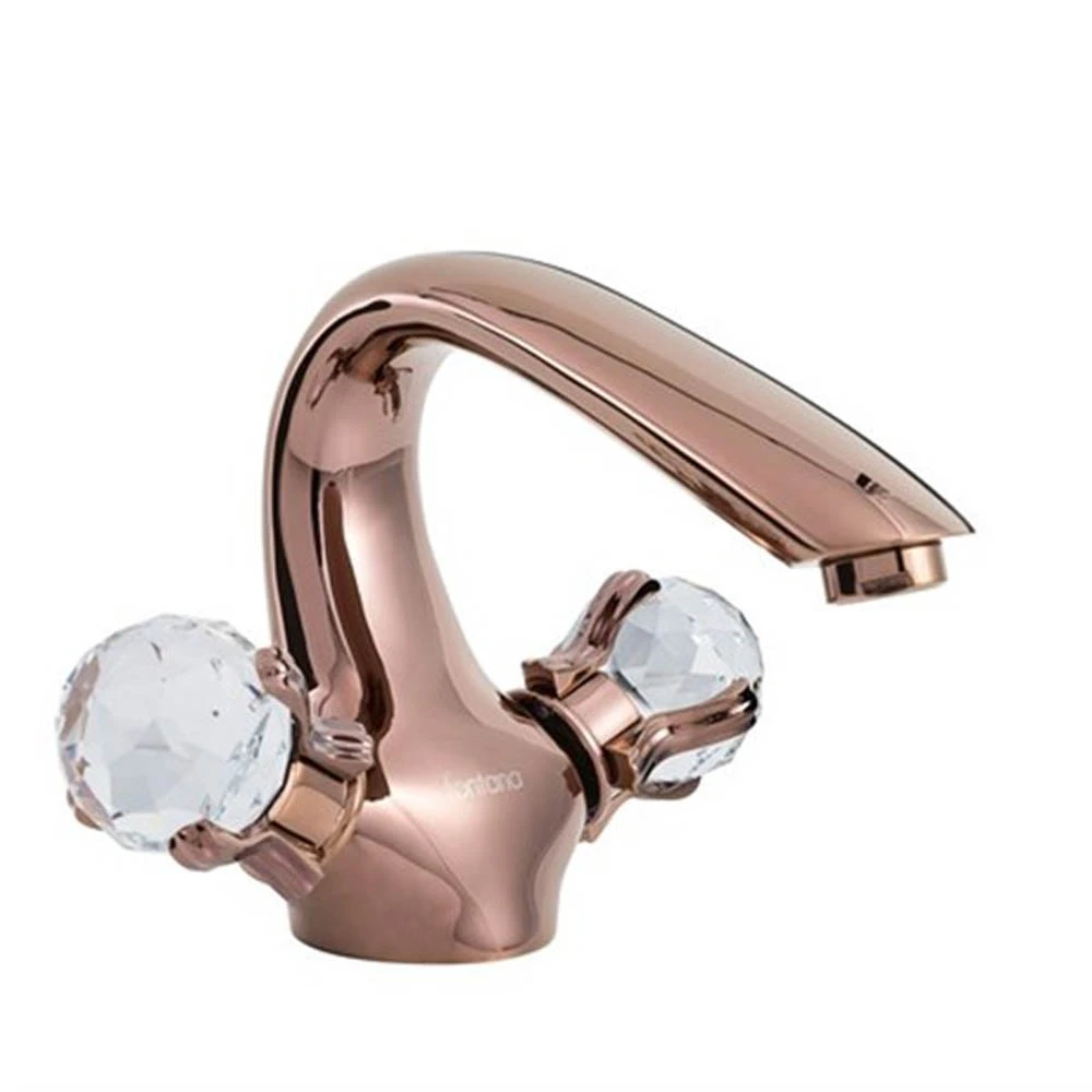 Fontana FK-1713 Rose Gold Lavabo Bataryası