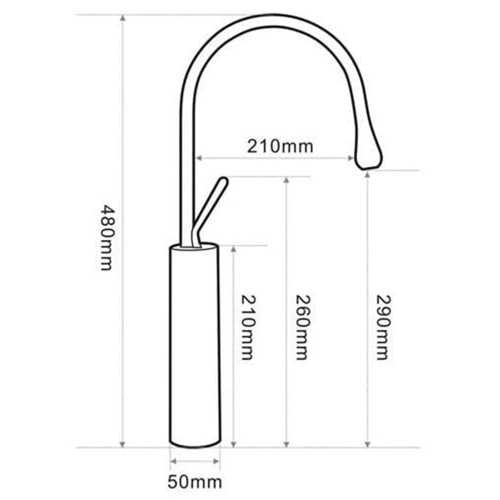 Fontana F-812F Fırçalanmış Altın Lavabo Bataryası 3