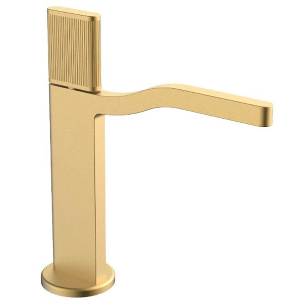 Fontana FA-7012 Mat Altın Lavabo Bataryası