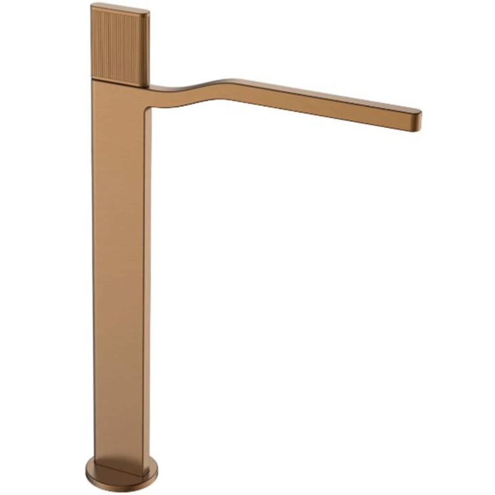 Fontana FA-7023 Mat Rose Yüksek Lavabo Bataryası