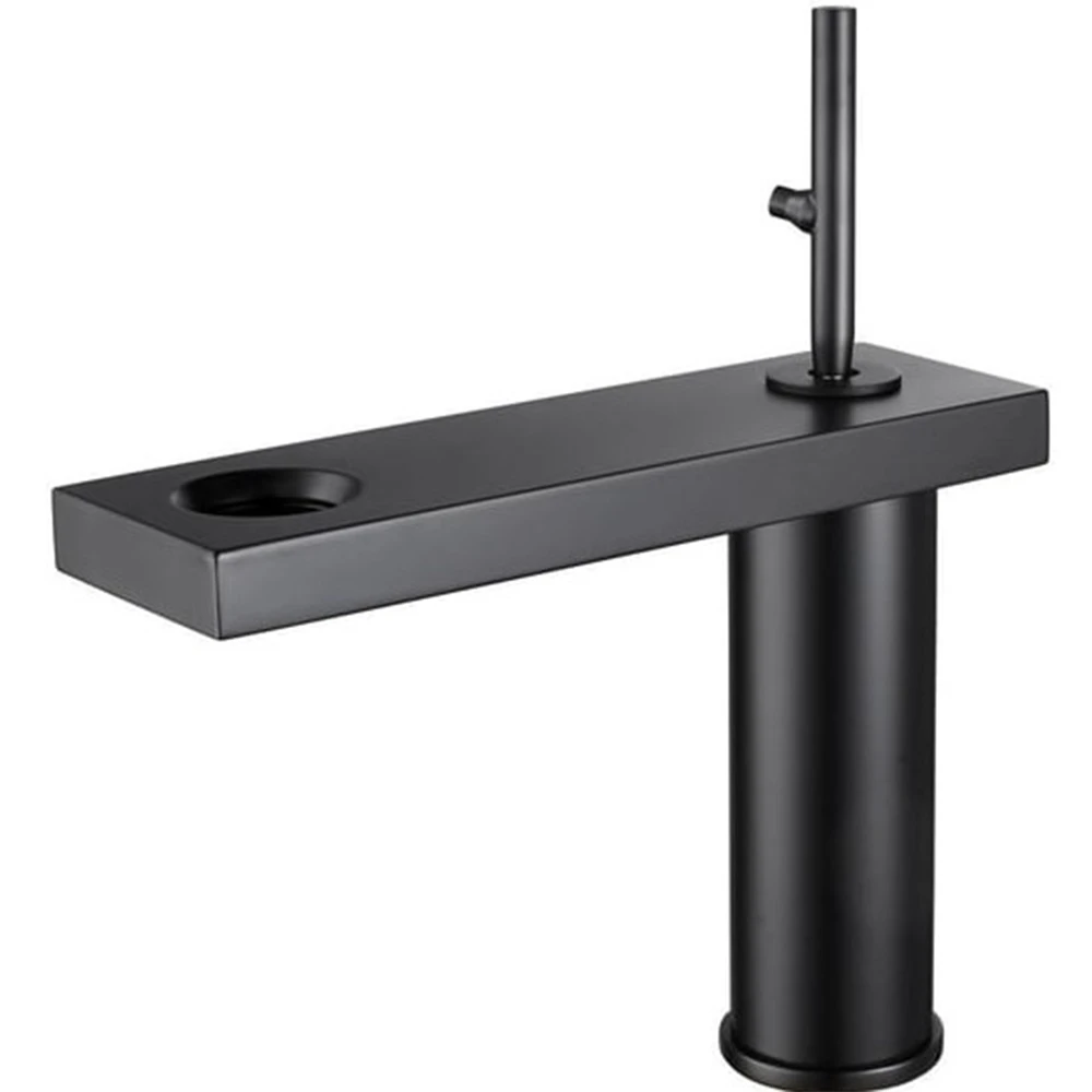 Fontana FA-8015 Mat Siyah Lavabo Bataryası