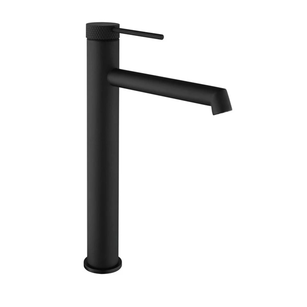 Fontana FJ-1025 Yüksek Lavabo Bataryası Mat Siyah