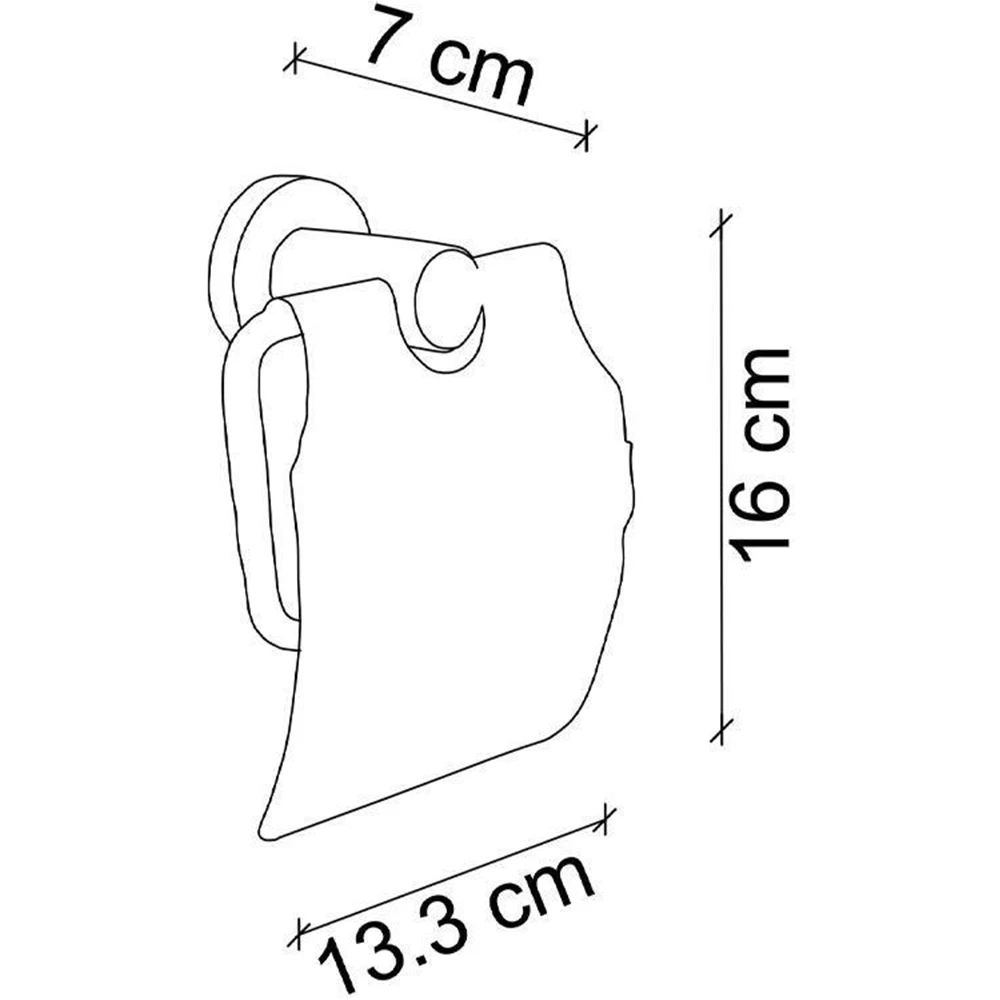Fontana FJ-20103 Kapaklı Tuvalet Kağıtlığı 2