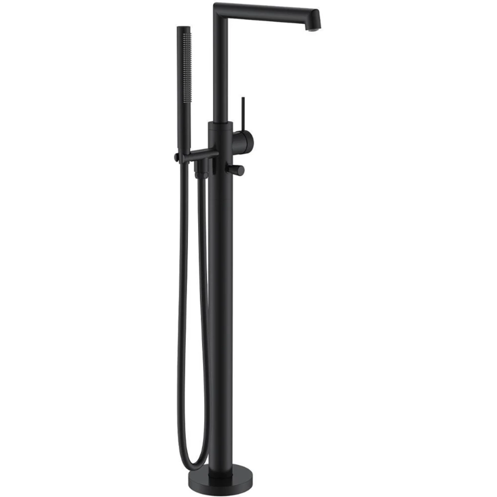 Fontana FJ-9115 Mat Siyah Ayaklı Küvet Bataryası